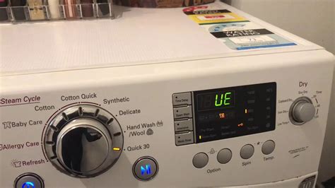 ue lg washing machine|8 Steps to Fix LG Washer UE Error Code